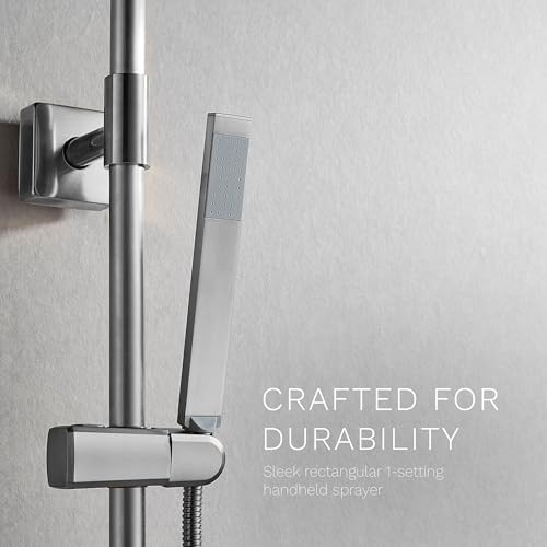 Luxury Rainfall Shower System Elegant Rain Sprinkler Perfect for Bathroom Fennocasa