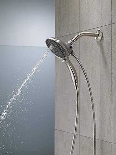 Delta In2ition Dual Shower Head with Massage Jets