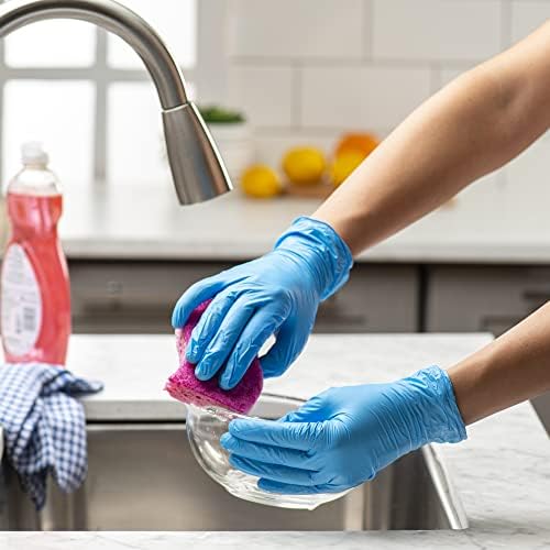 Comfy Package Synthetic Vinyl Blend Disposable Gloves
