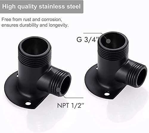 Aolemi Matte Black Installation Kit for Bathroom Faucet
