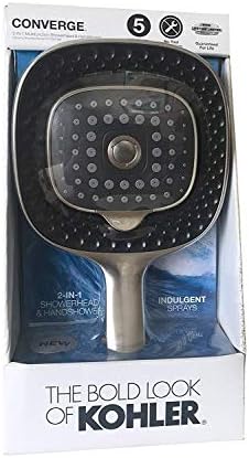 Versatile 5-Spray 2-in-1 Shower Head Set