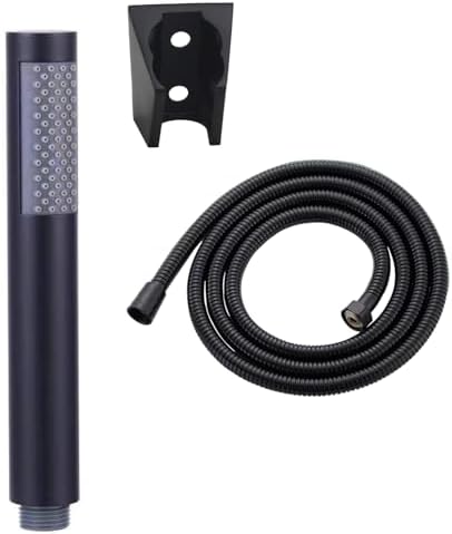 Handheld Shower with Matte Black Finish and 59 Inch Hose