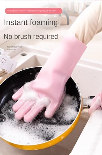 Reusable Washable Dish Cleaning Gloves