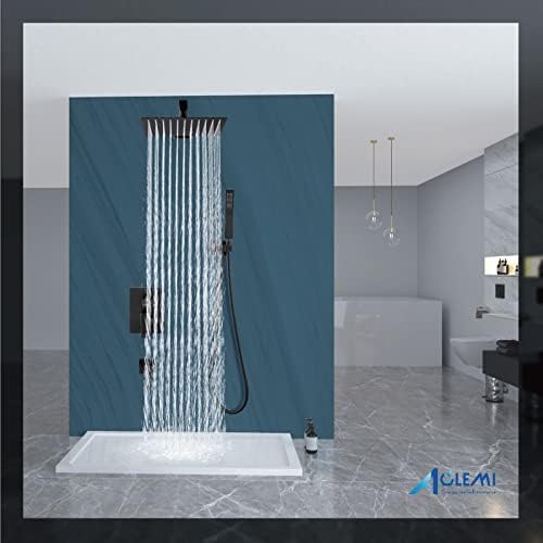Aolemi 10 Inch Oil Rubbed Bronze Shower Head Combo Set 1