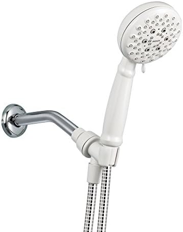 Moen Banbury Glacier White 5-Spray Handheld Shower Head