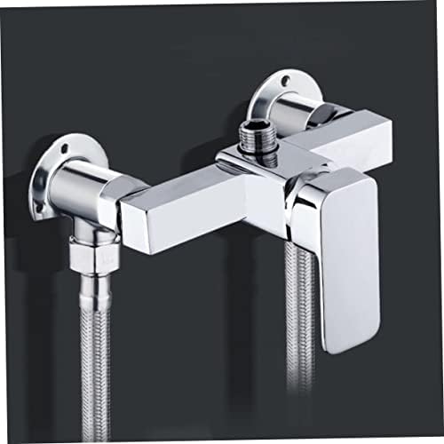 4-Piece Zinc Alloy Bathroom Shower Installation Kit