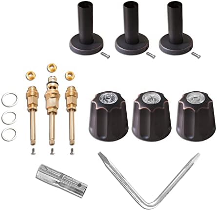SENTO 3 Handle Tub Trim Set for Gerber Faucets