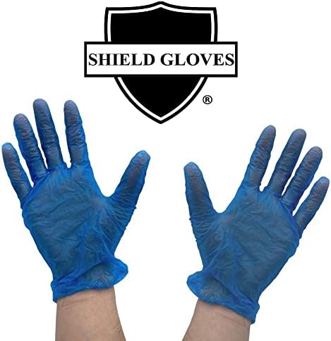 Blue Powder-Free Vinyl Gloves X-Large 2000 Pack