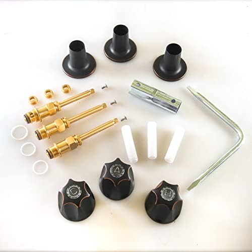 SENTO 3 Handle Tub Trim Set for Price Pfister Faucets