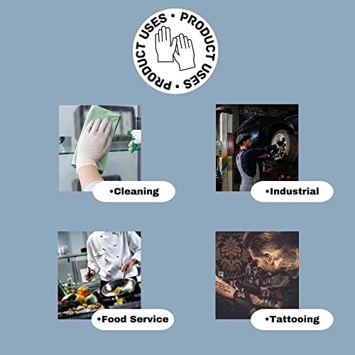High-Quality Latex Gloves 2000 Count Medium Size