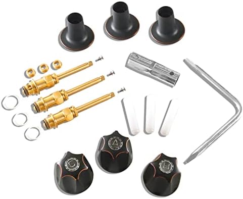 SENTO 3 Handle Tub Trim Set for Price Pfister Faucets