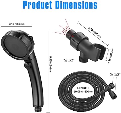 High-Pressure RV Shower Head