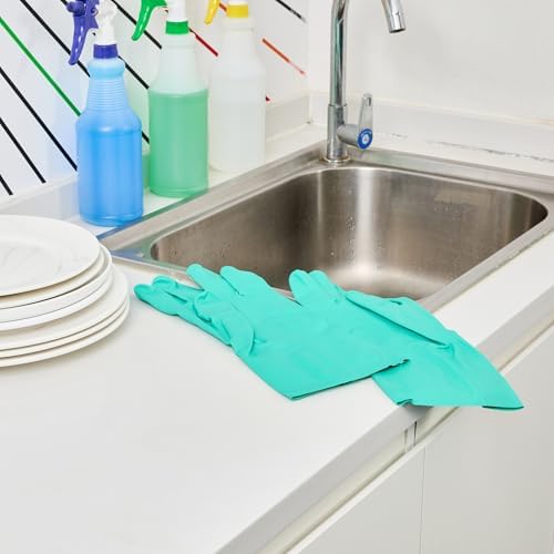 Restaurantware Clean Tek Professional 15 Mil Extra Large Cleaning Gloves