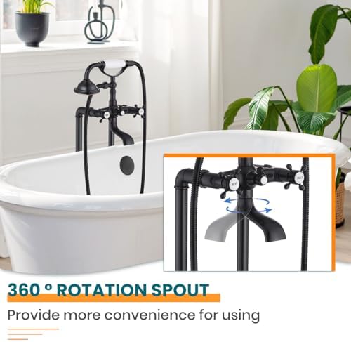 Gotonovo Freestanding Bathtub Faucet
