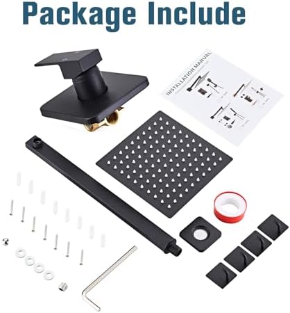 BathElegance Rain Shower Set