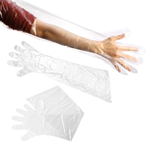 Oklln 100-Piece Disposable Gloves for Cleaning and Hunting
