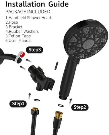 7-Mode Mist Shower Head