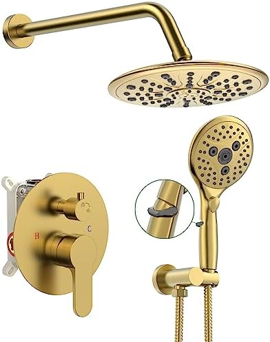 Luxury Gold-Painted Shower Faucet Set