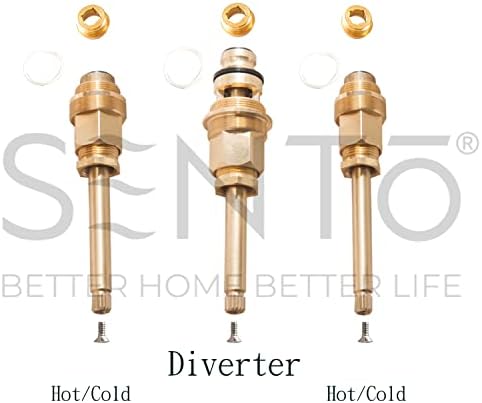 SENTO 3 Handle Tub Trim Set for Gerber Faucets