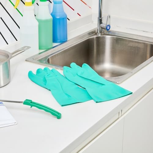 Restaurantware Clean Tek Professional 15 Mil XXL Cleaning Gloves 1 Pair
