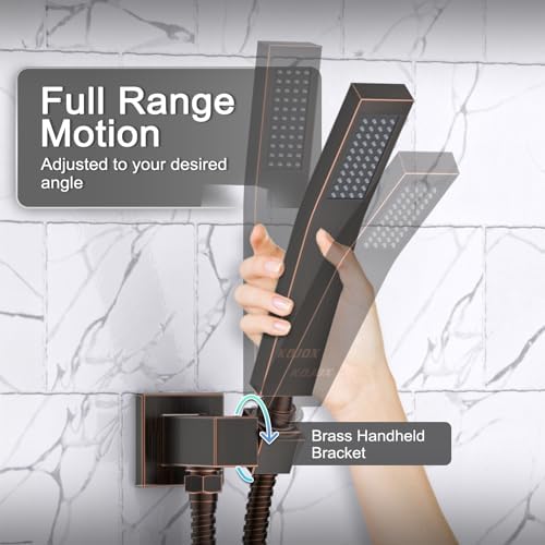 Luxury Oil Rubbed Bronze Shower System with High Pressure