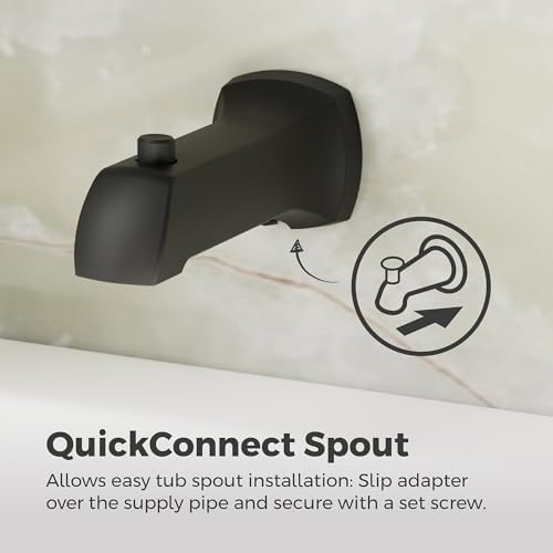Pfister Vaneri Tub Shower Trim Kit Matte Black