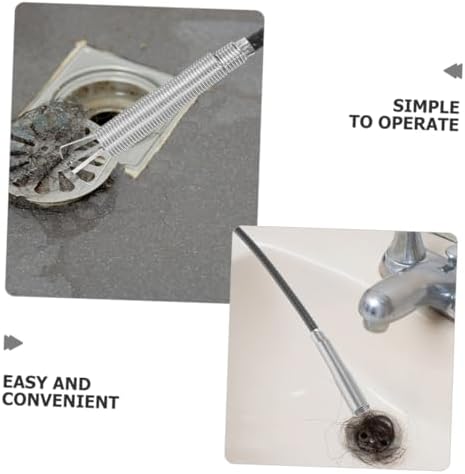 Hemobllo 16m Flexible Snake Grabber Drain Tool