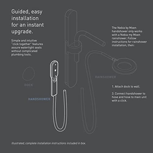 Muen N207H0SRN Handheld Shower for Instant Relief