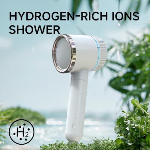 Hydrogen-Enriched Handheld Showerhead for Skin Hydration Stress Relief