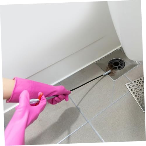 Artibetter Flexible Grabber Claw Toilet Plunger for Hair Removal