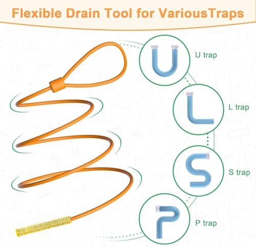 EastLink ProGuard 30 inch Drain Snake 5PCS