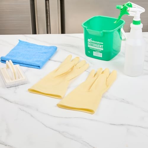 Restaurantware Clean Tek Professional 22 Mil Cleaning Gloves