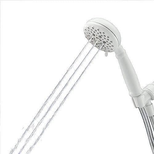 Moen Banbury Glacier White 5-Spray Handheld Shower Head