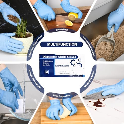 10 Piece Nitrile Gloves