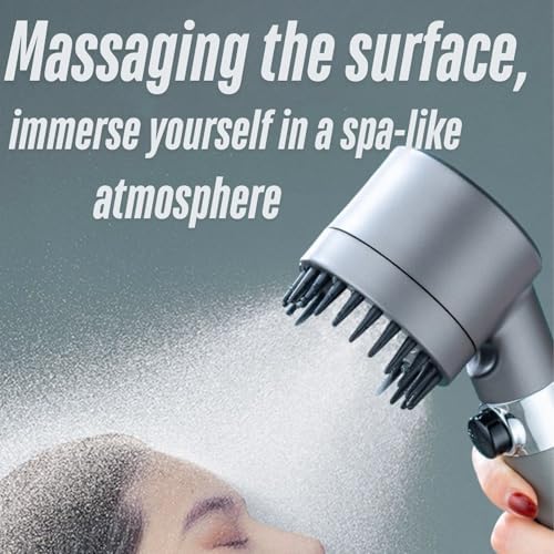 Turbo Showerhead With Ion Massage Function