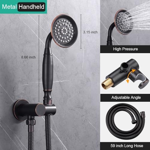 Vintage antique shower set