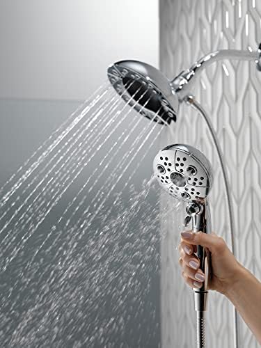 Delta H2Okinetic 5-Spray Shower Head with Magnetic Docking