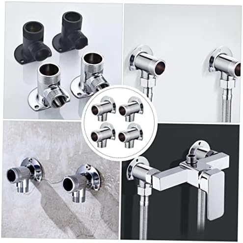 4-Piece Zinc Alloy Bathroom Shower Installation Kit