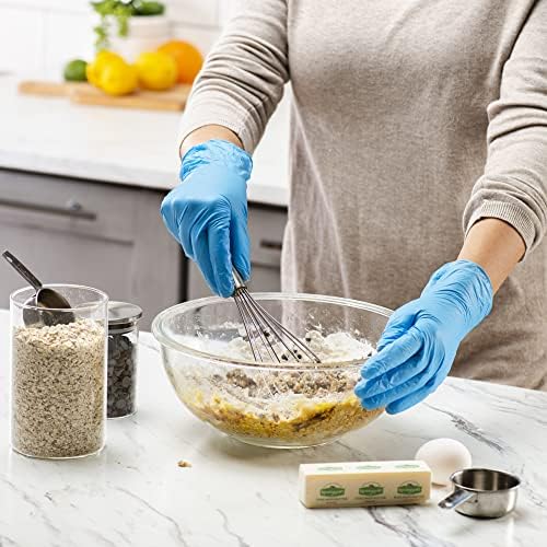 Comfy Package Synthetic Vinyl Blend Disposable Gloves
