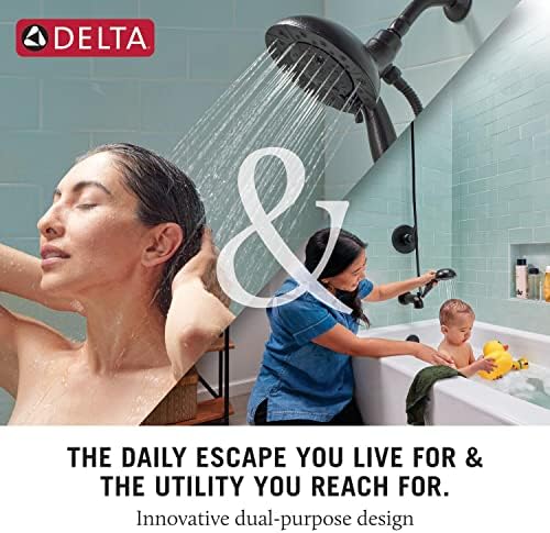 Delta H2Okinetic 5-Spray Shower Head with Magnetic Docking