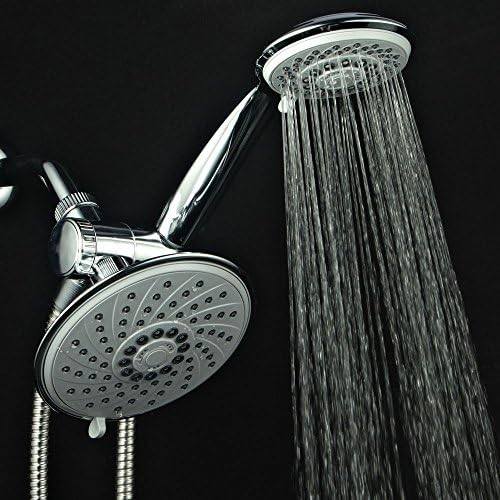 4 Hotel Spa 30-Setting 3-way Rainfall Shower-Handheld Combo Chrome Luxury