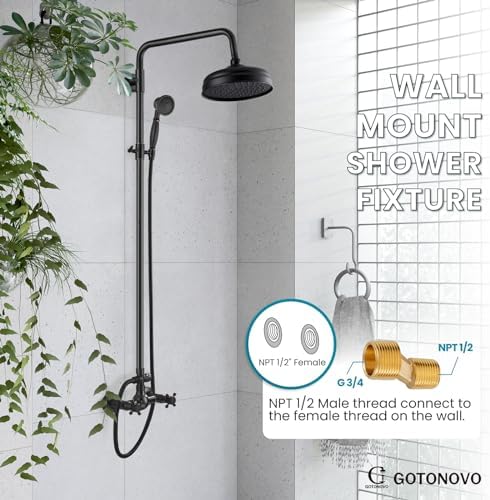 Versatile 2-Function Rain Showers for Modern Classic Bath Alterations