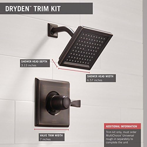 Delta Touch-Clean Shower Trim Kit for Perfect Showers