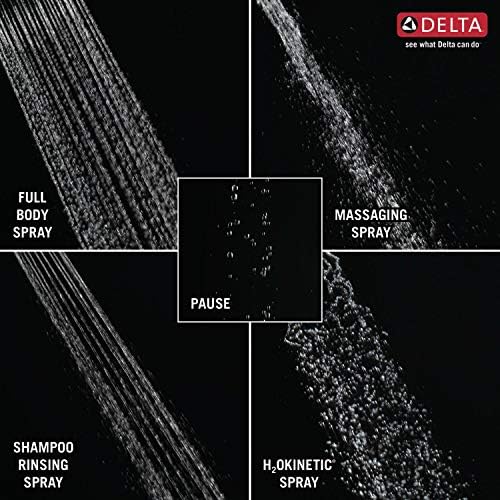 Delta Faucet 5-Spray 2-in-1 Dual Handheld Shower Head