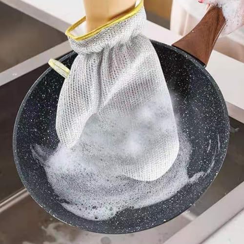 Bacion Wire Rag Gloves for Kitchen