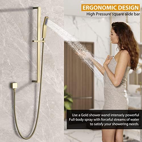 YUESIMATE Brass Shower Slide Bar Calculator