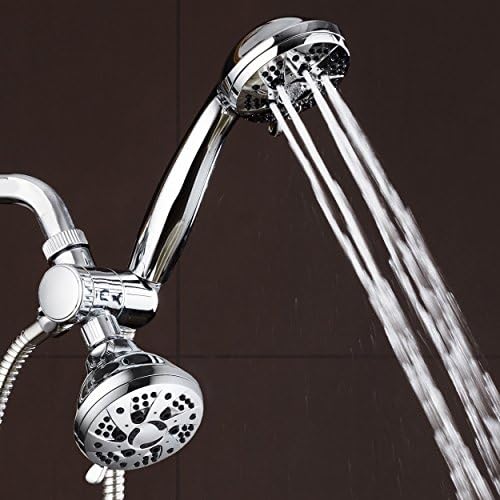AquaDance Total Chrome 3-Way Handheld Shower Head Combo