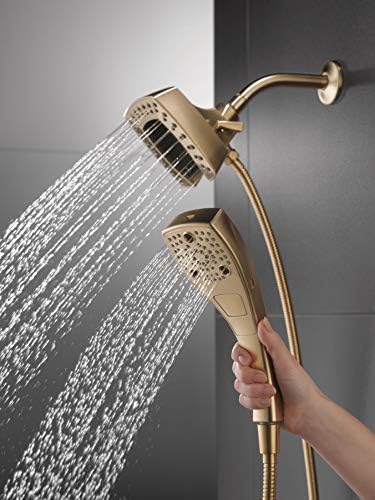 Delta Faucet 5-Spray 2-in-1 Dual Handheld Shower Head