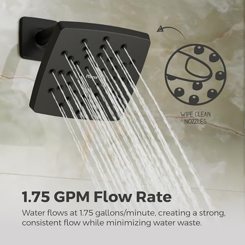 Pfister Vaneri Tub Shower Trim Kit Matte Black