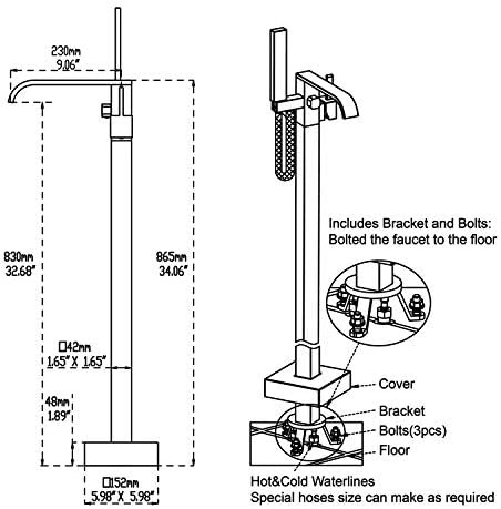 Artiqua High-Quality Bathtub Faucet for Your Home